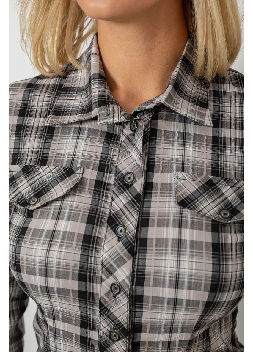 Серая рубашка Ager