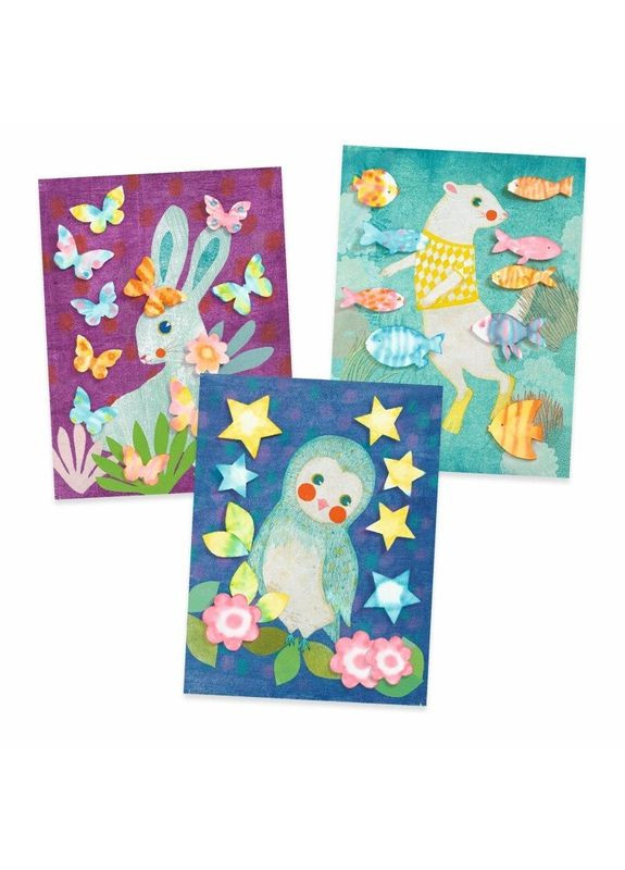 Набір для розфарбовування — тварини, DJ00082 Djeco (362314418)