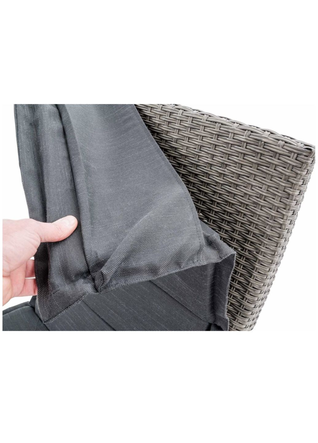 Садовый шезлонг Ciampino серо/графитовый Di Volio (361951387)