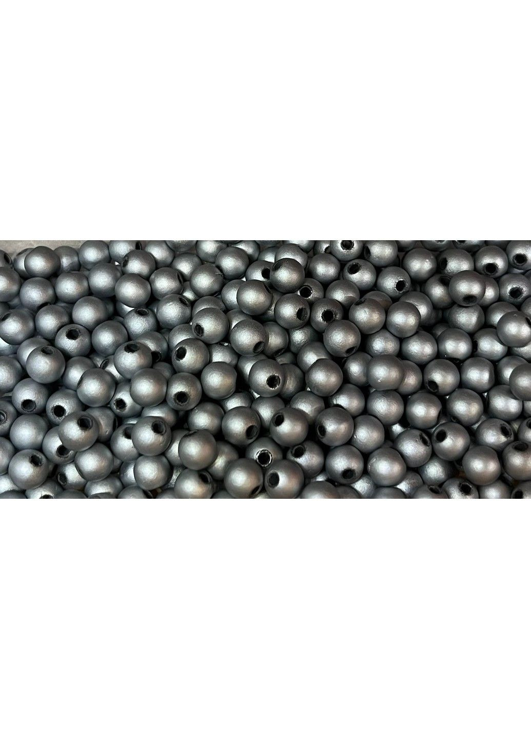 Бусина гальваніка (матова) 8 мм, упаковка 98-100 шт, ≈ 30 грам No Brand (303282360)