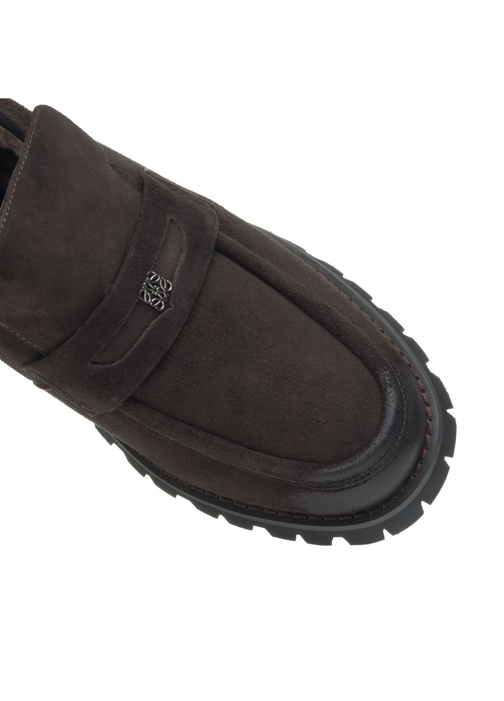 Зимние ботинки темнокоричневый (2079ц) SP Lion из натуральной замши