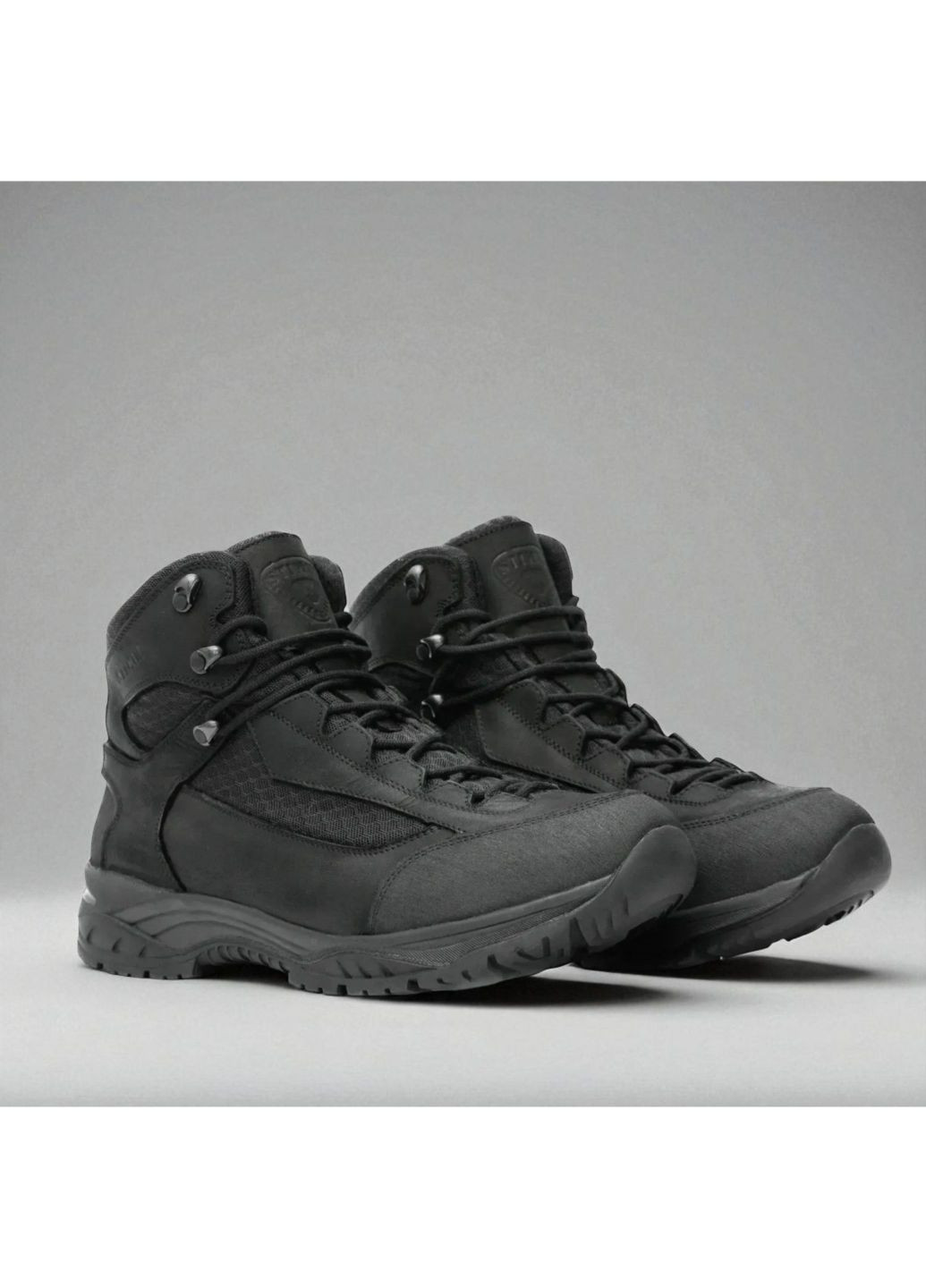 Тактичні Літні Берці Шкіряні Черевики. 36-46р Чорні. 100% Натуральна шкіра! STLM-1041 No Brand (349512997)