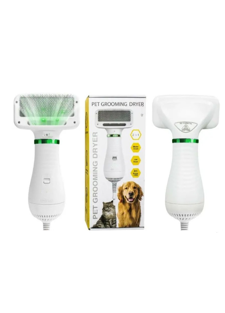 Щітка-фен для шерсті собак і кішок 2в1 PET Grooming Dryer China (335841320)