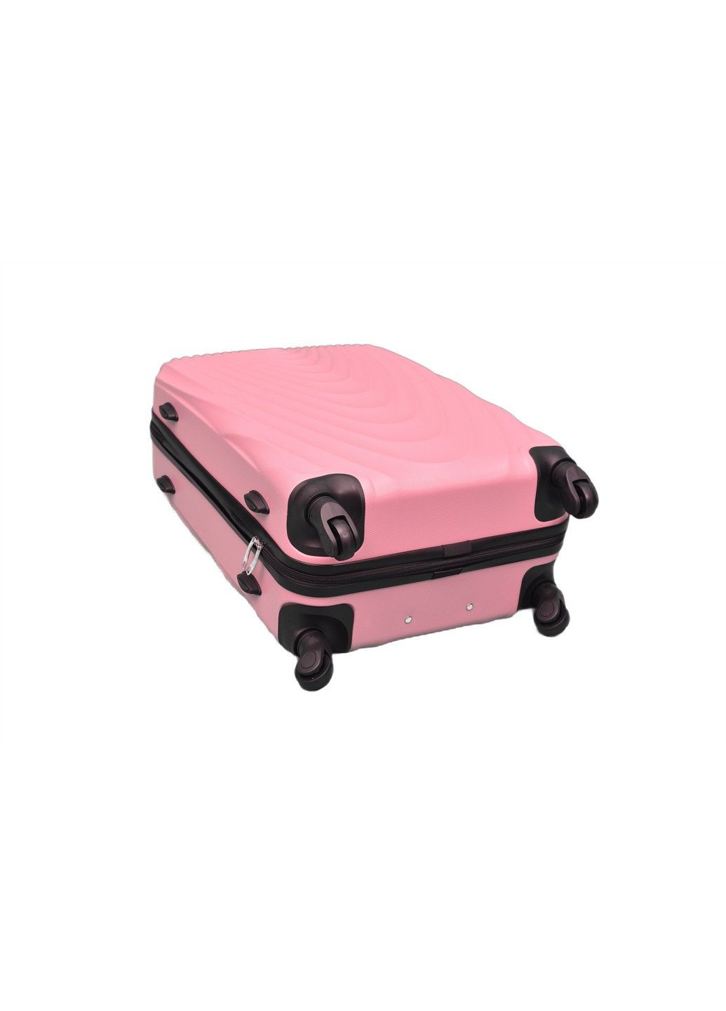 Чемодан пластиковый дорожный на колесах Маленький 33 л Розовый (663) RGL (289355980)