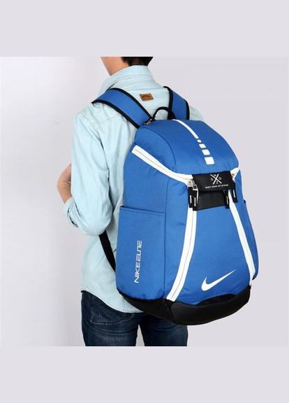 elite max air team 2 голубий Nike спортивний рюкзак (294342562)