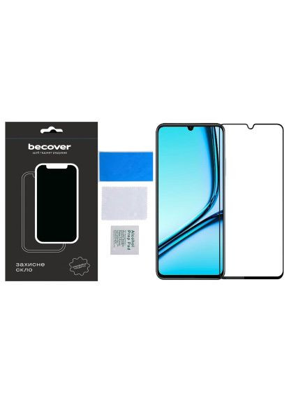 Стекло защитное (711317) BeCover Realme Note 50 Black (366658852)