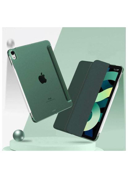 Чехол для планшета Green (709659) (709659) BeCover Tri Fold Hard Apple iPad Air 4 10.9 2020/2021 Dark (366496987)