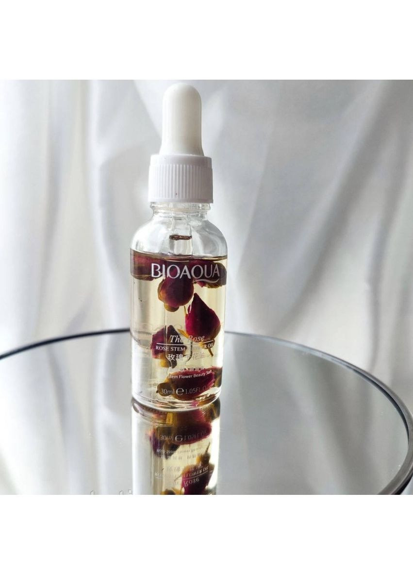 Sale/ Сыворотка увлажняющая Rose Stem Flower Oil, с экстрактом розы, 30 мл exp:12.2025 Bioaqua (363977655)