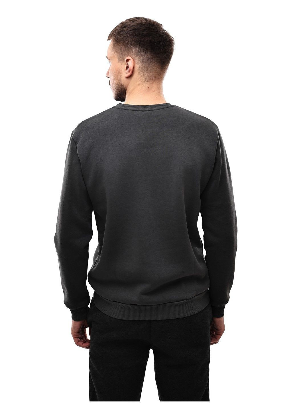 Темно-сірий світшот чоловічий (371362277)