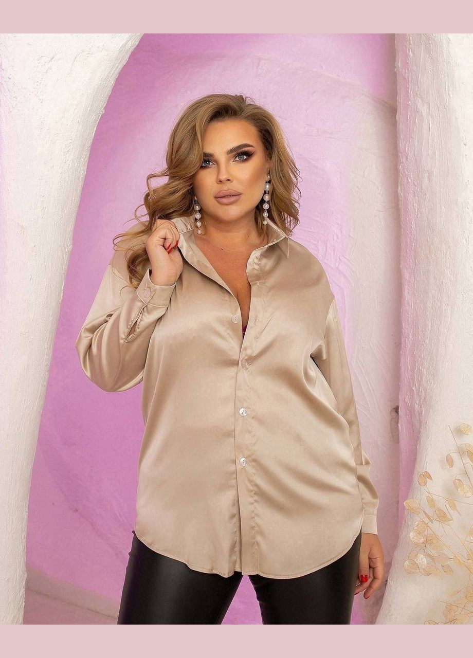 Бежева блузка жіноча Milani