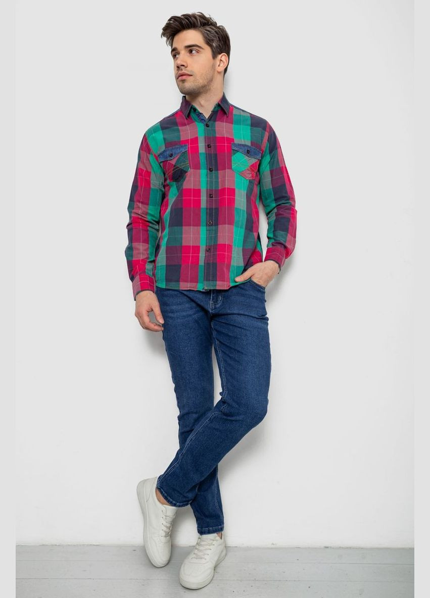 Малиновая рубашка Ager