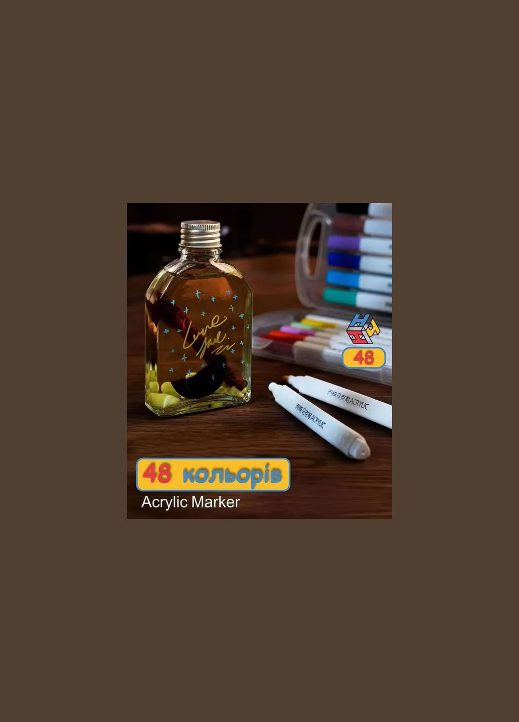 Акварельні маркери 60 кольорів Water Brush No Brand (371913696)