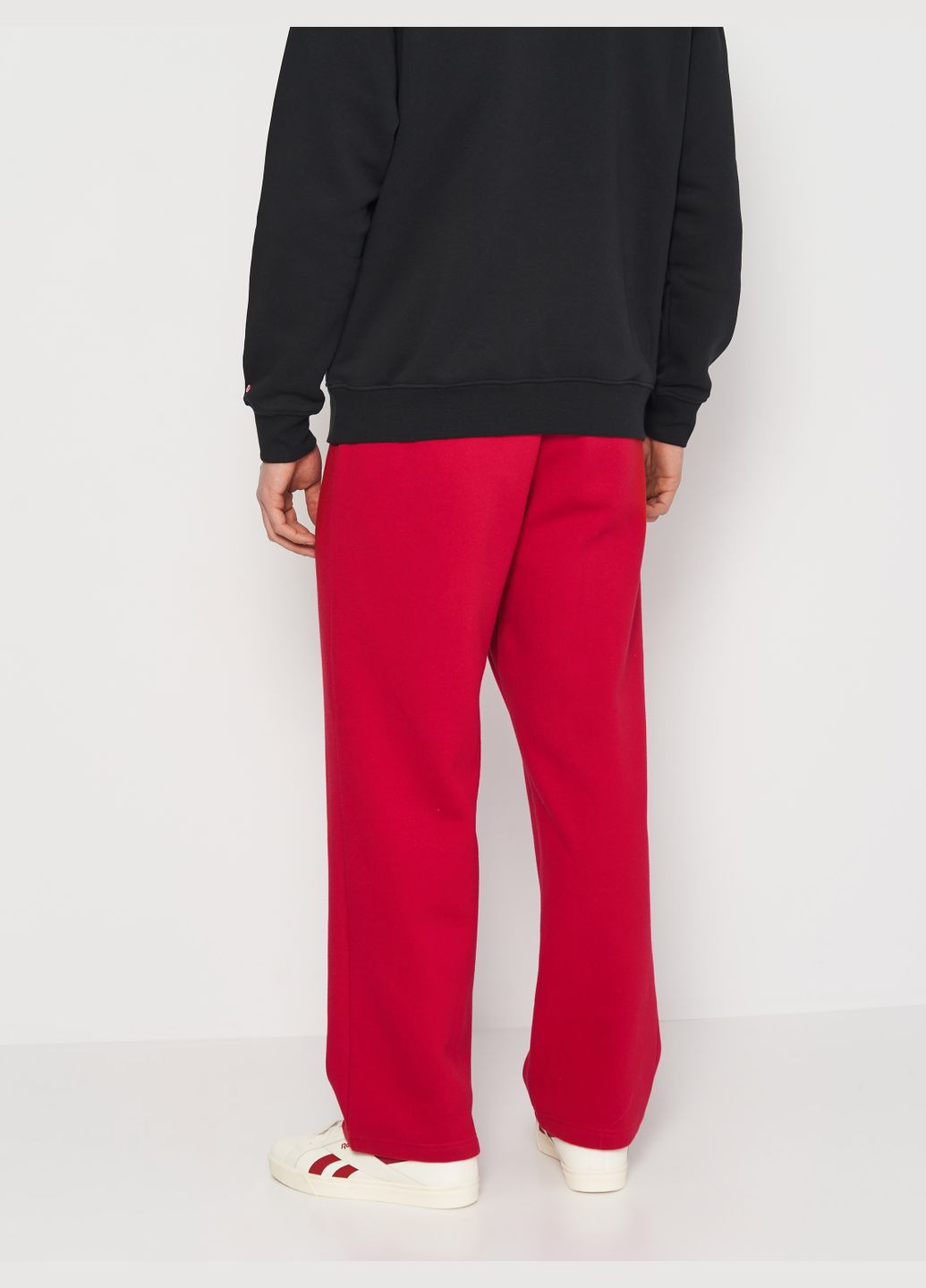 Красные спортивные демисезонные брюки H&M