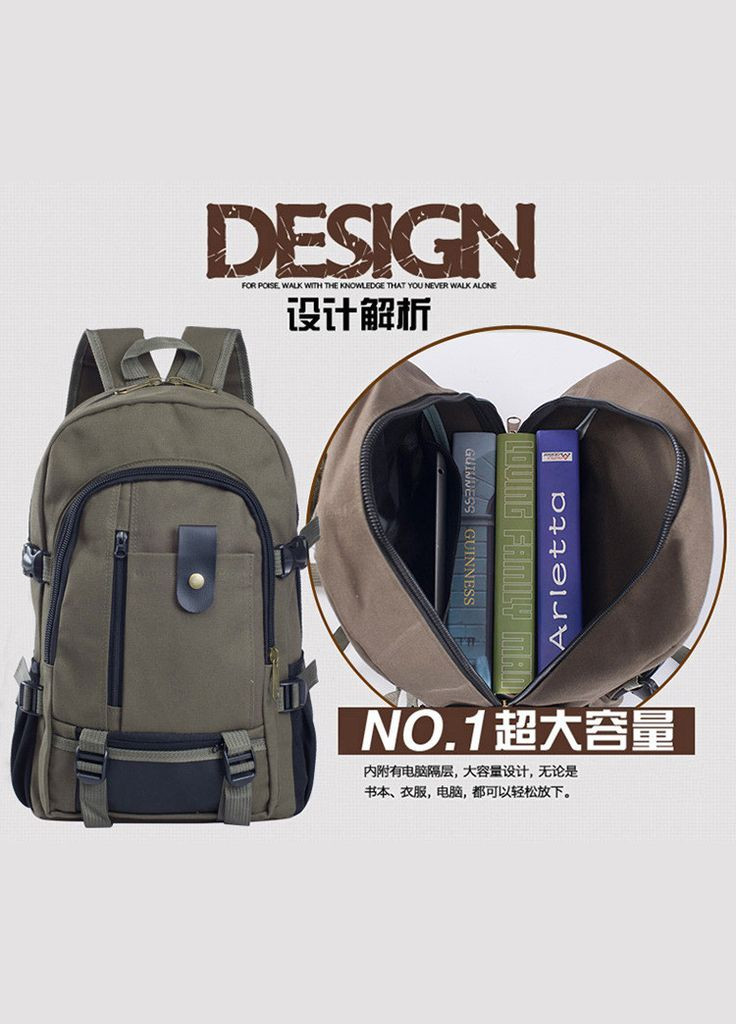 Мужской рюкзак Esbeleme YI098 Чорний XJXN (330258518)