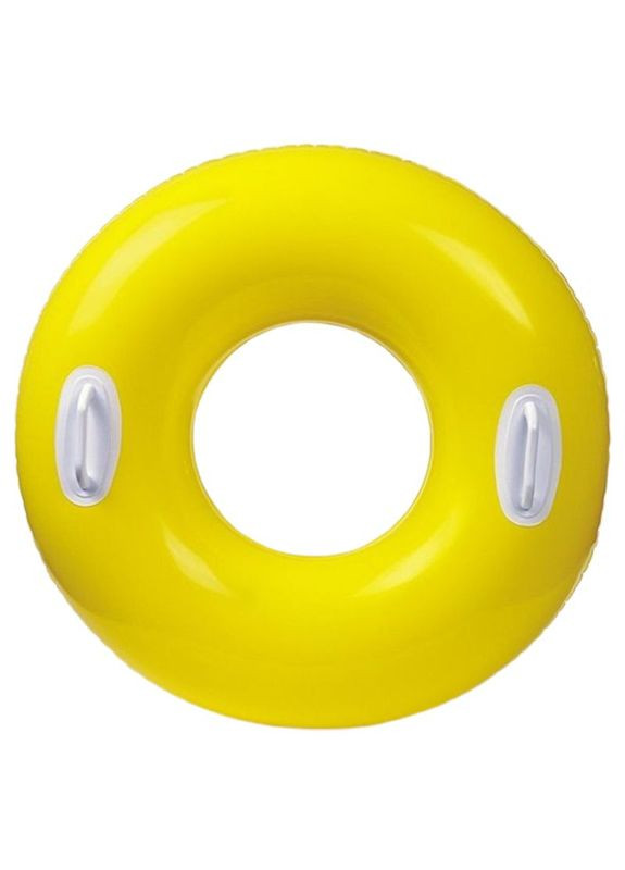 Надувний круг для плавання (жовтий) Intex (290109902)