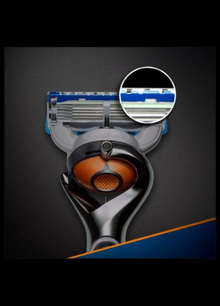 Подарунковий набір для гоління Fusion ProGlide Flexball (1 станок 1 картридж і гель для гоління 75 мл) Gillette (278773513)