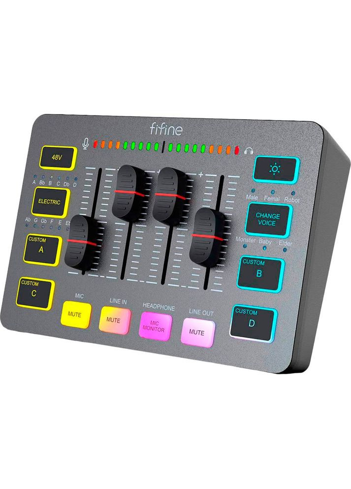 Мікшер SC3 Sound Card Fifine (306732516)