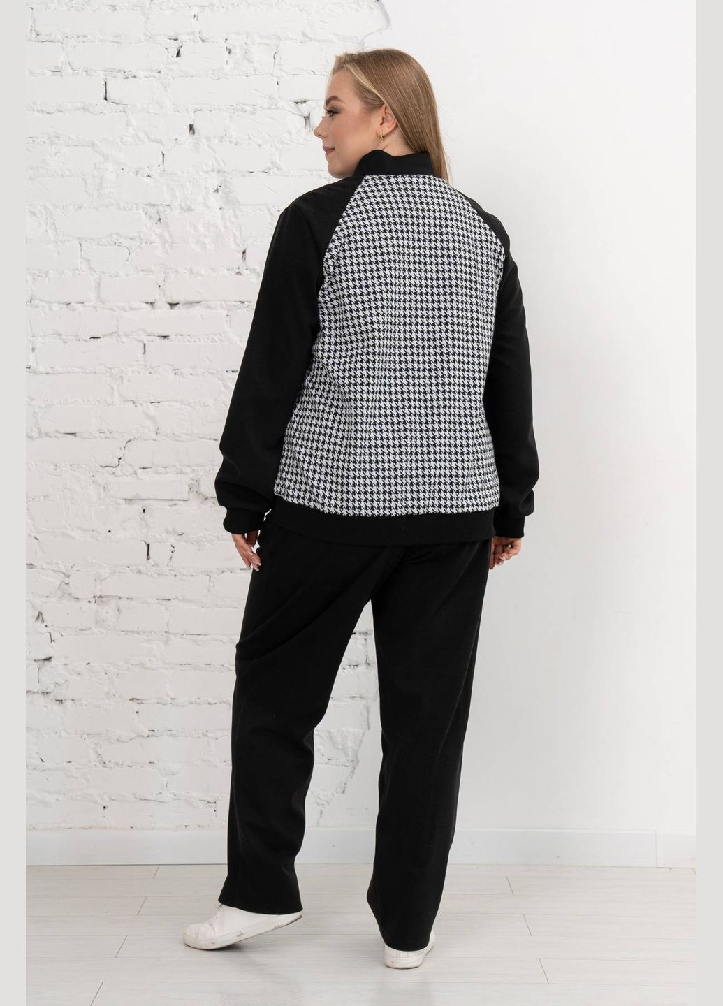 Брючний костюм ДЖОДІ чорно-білий Tatiana (347580368)