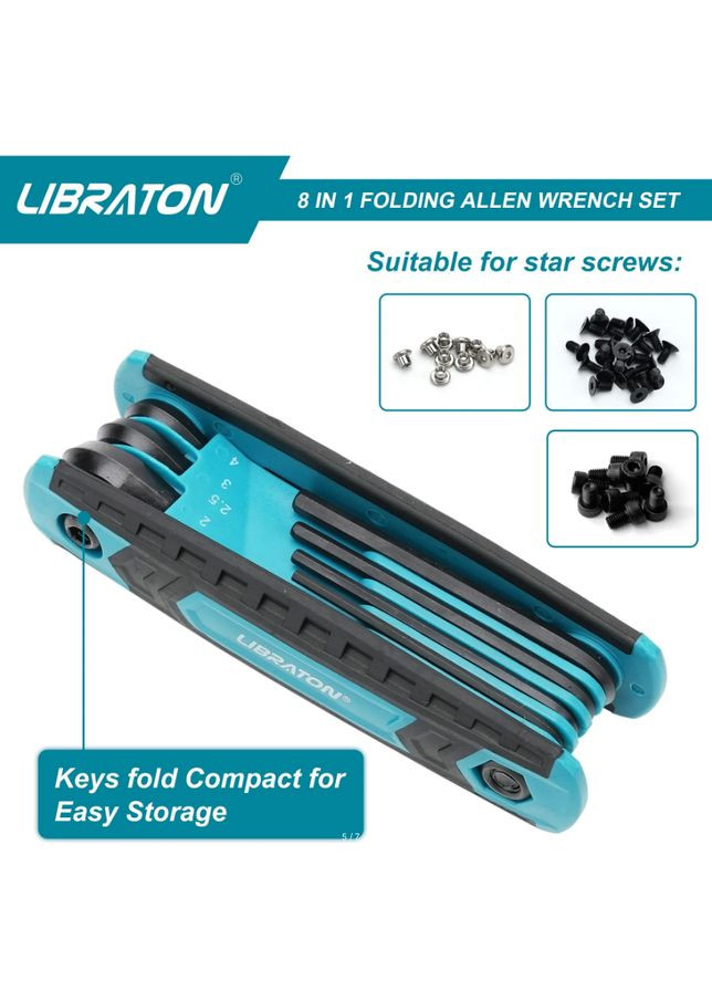 Набір шестигранників 8 в 1 складаний Libratone Bautech (297869093)