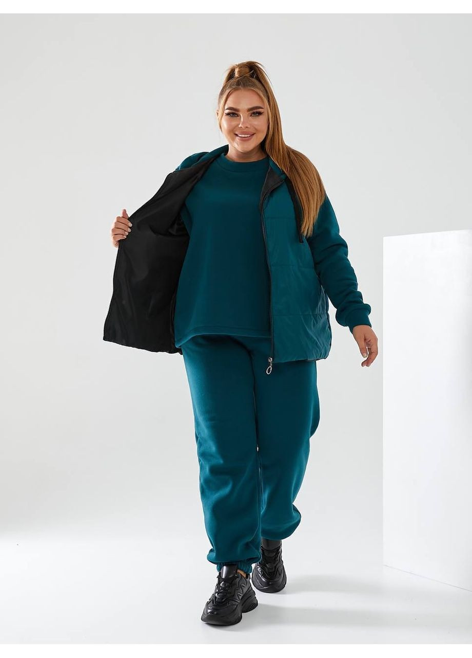 Женский костюм тройка тёплый Style Point (353307408)