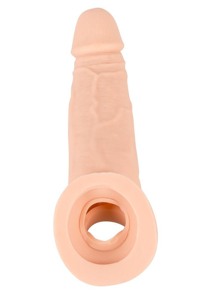 Подовжуюча насадка - Nature Skin Penis Sleeve With Extension Orion (341084601)