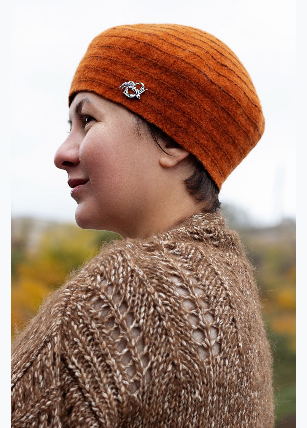 Серебряная брошь Феникс (9516) IRIJ (340334161)