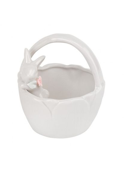 Кошик Весняний настрій білий 11,5 см (5009-021) ELISEY (322765648)