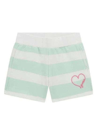 Мятный летний комплект guess, арт. k5go03/k5gd16 kbor4, мятный, 108 см, 5 лет GUESS KIDS