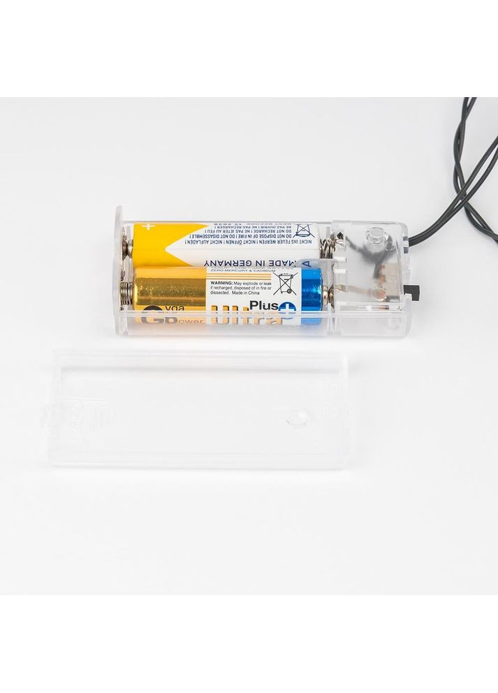 Гірлянда світлодіодна LED з кліпсами на ялинку 10 свічок 285 см (9262-011) ELISEY (366215024)