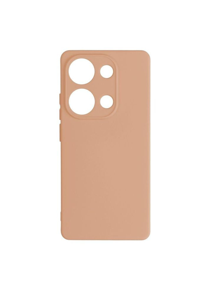Чехол Silicone Cover Full Camera для Xiaomi Poco M6 Pro 4G Pink Sand No Brand (316675508)