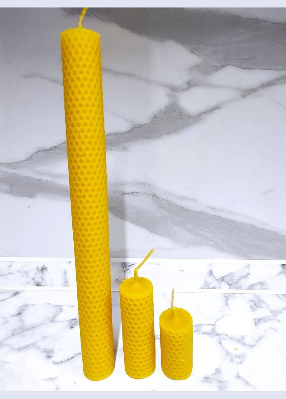 Свеча восковая 280*30 мм соты для подсвечников МЕД ПОШТОЮ (322148827)