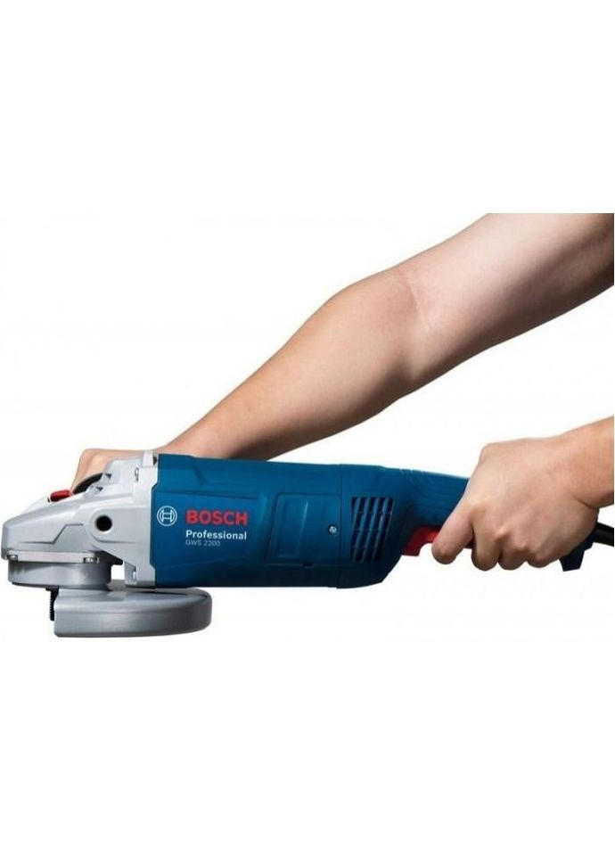 Шліфмашина кутова GWS 2200 (06018C1320) Bosch (360426032)