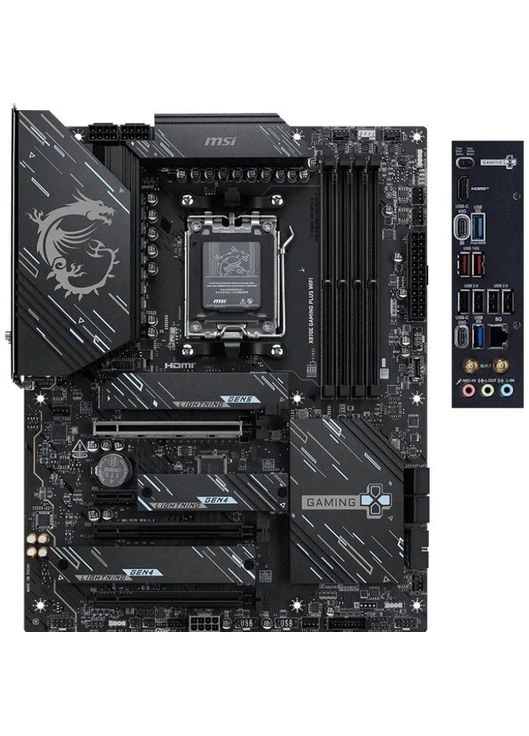 Материнська плата X870E Gaming Plus WIFI (911-7E70-001) [152588] MSI (400903675)
