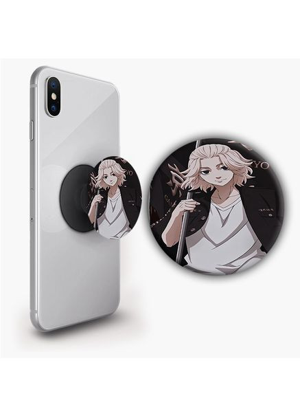 Держатель для телефона PopSockets Аниме Токийские мстители #010 Черный No Brand (304505105)