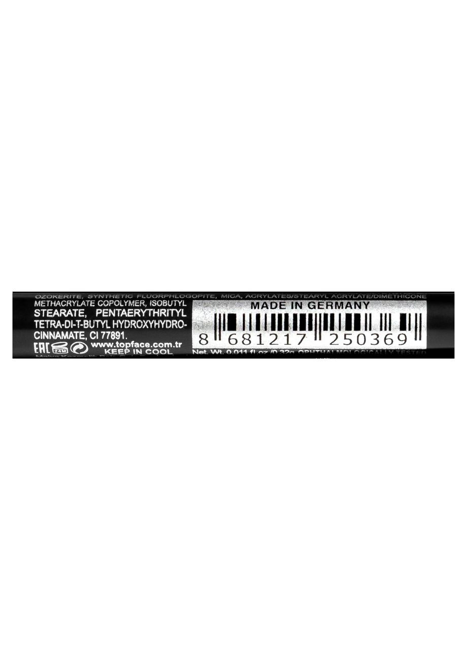 Карандаш-каял для глаз Stylo Kajal Eyeliner механический водостойкий РТ617 №002 TopFace (331020848)