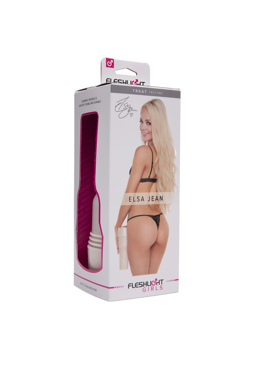 Мастурбатор Girls: Elsa Jean - Treat, из слепка ануса, очень нежный - CherryLove Fleshlight (339867132)