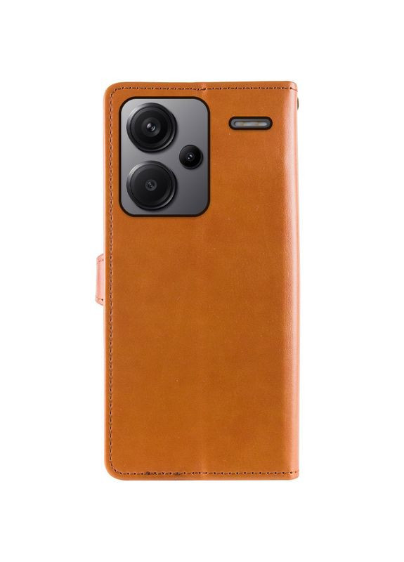 Шкіряний чохол-книжка Gallant (PU) для Xiaomi Redmi Note 13 Pro+ Brown Getman (351361922)