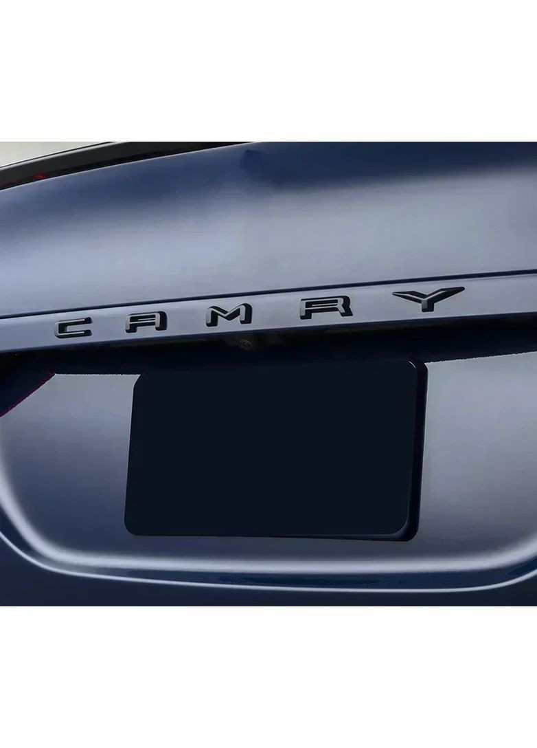 Эмблема надпись CAMRY для черная 265х21мм металл (на скотче) Toyota (369610080)