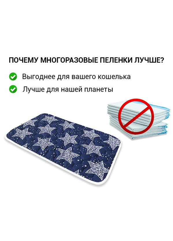 Многоразовая пеленка для собак в переноске арт. 2, размер 30х50 см AquaStop (335385628)