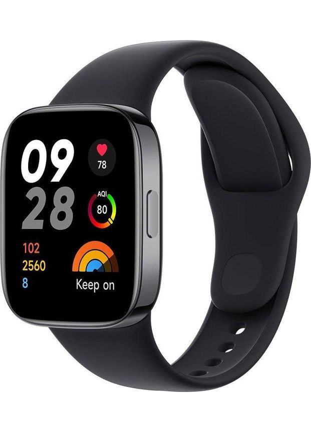 Умные часы Redmi Watch 3 BHR6851GL глобальные черные Xiaomi (279827152)
