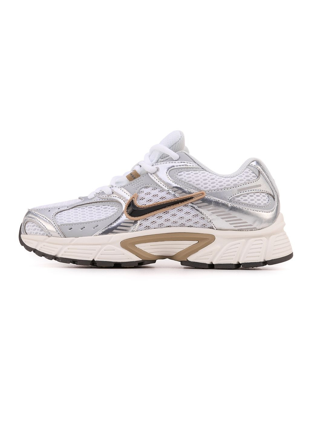 КРОСІВКИ ЖІНОЧІ NIKE V5 RNR WHITE SILVER GOLD НАЙК V5 RNR No Brand білі демісезони (368867976)