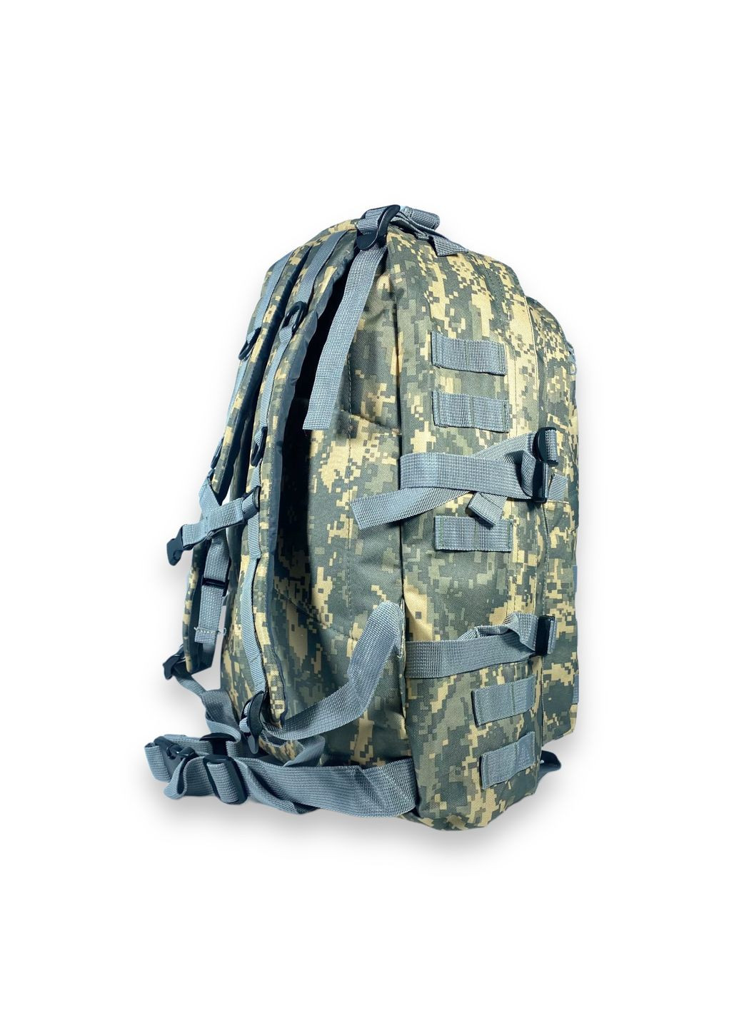 Туристический, тактический, штурмовой рюкзак, 45 л, 1 отделение, 2 фронтальных кармана, размер: 50*35*25 см, пиксель Xiu Xian Bag (285814995)
