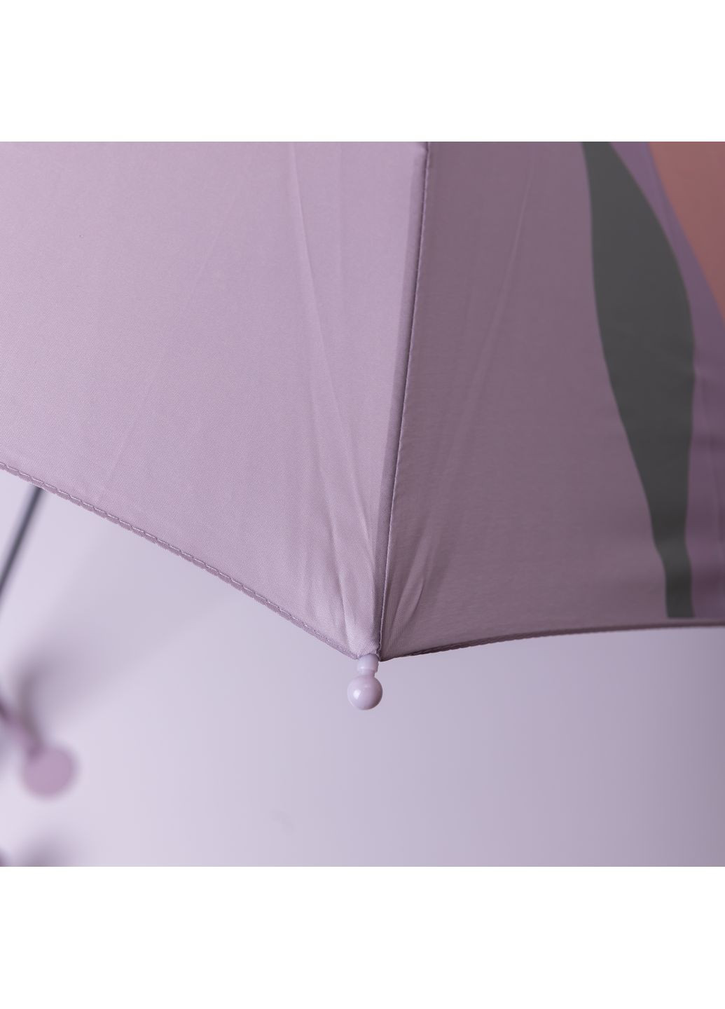 Комбинированный детский зонт-трость механический с 3d-ушками сложный 89 см, фиолетовый Yiwu (361930988)