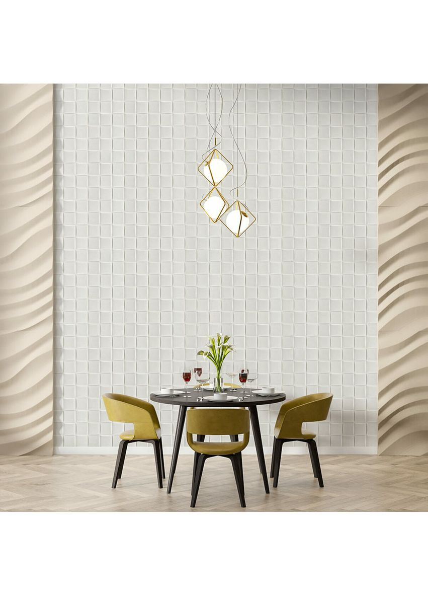Самоклеюча декоративна 3D панель 700х700х5мм Плетіння (176) SW-00000189 Sticker Wall (362115266)