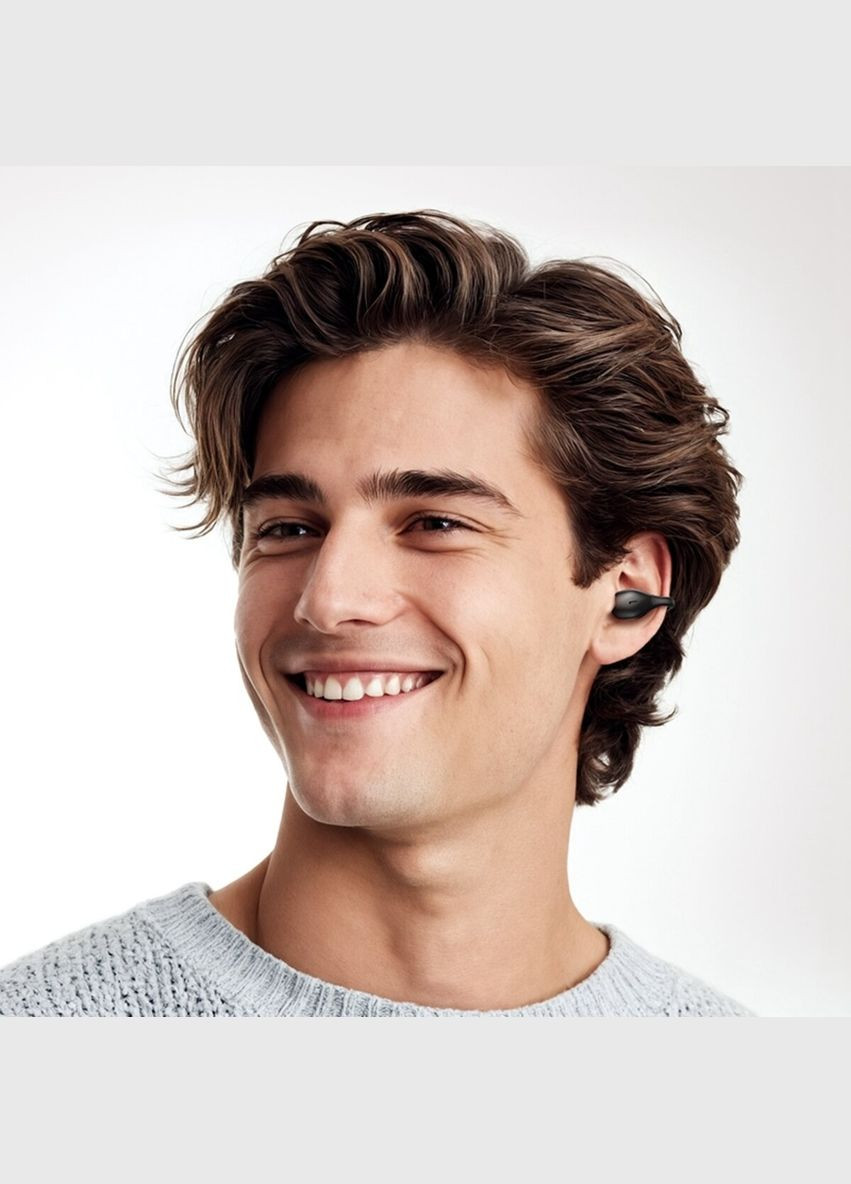 Навушники EA9 Clear sound clip-on true wireless BT headset Black (6942007629188) Hoco (303338072)