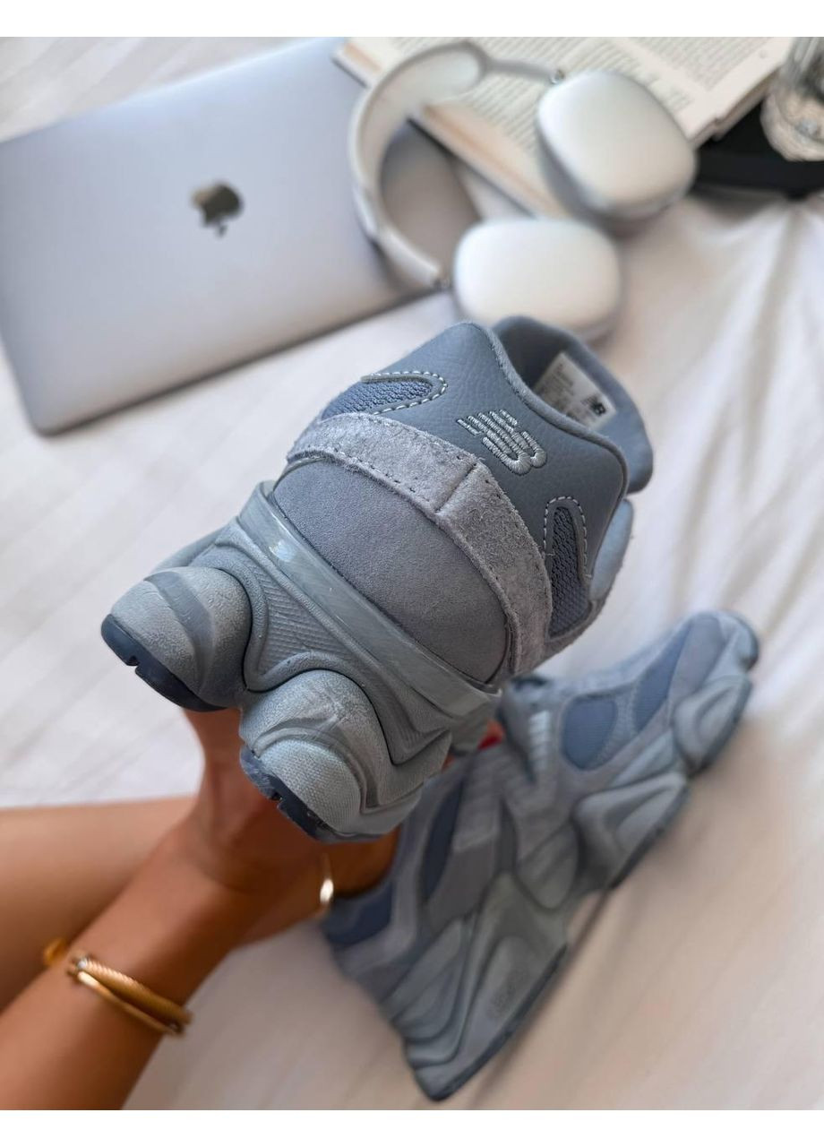 КРОСІВКИ ЖІНОЧІ NEW BALANCE 9060 WASHED BLUE НЬЮ БЕЛАНС 9060 No Brand білі демісезони (367171018)