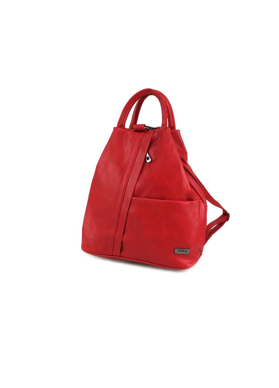 Жіноча сумка-рюкзак 1983 червона Voila (269994770)