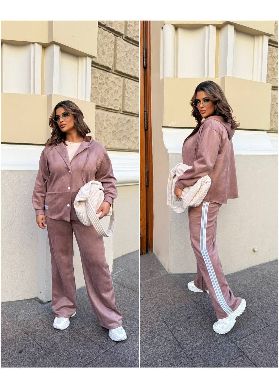 Женский замшевый костюм FINO Mode (361120465)