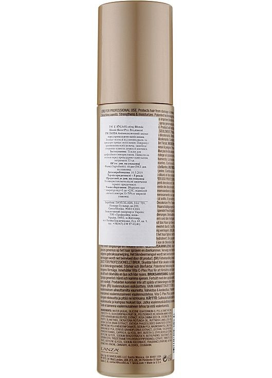 Спрей-захист для волосся Advanced Healing Blonde Bright Blonde Boost Pre-Treatment 200ml (830311-66031) L'anza (368605949)
