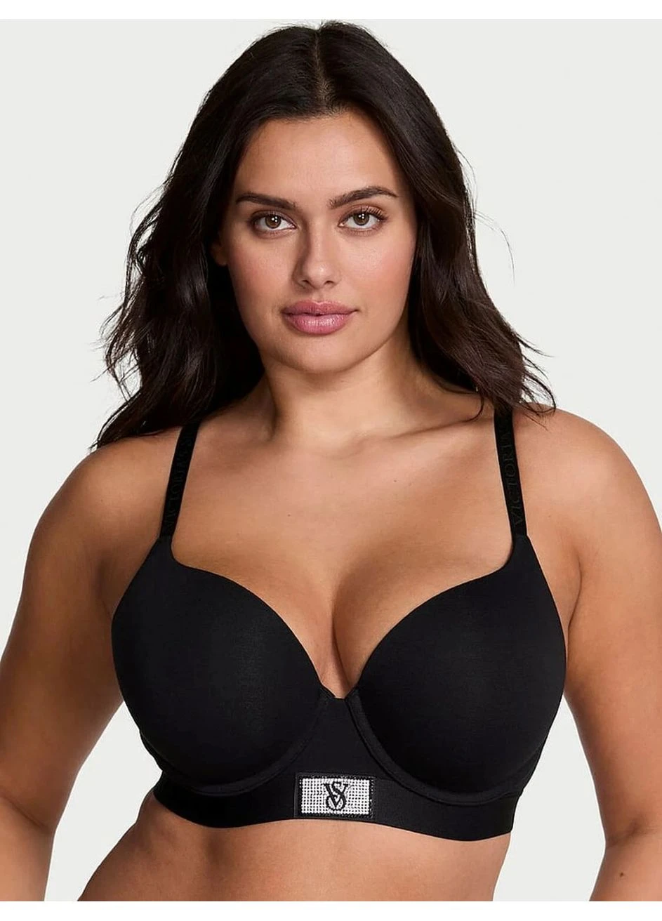 Черный демисезонный комплект (бюстгальтер, трусики) Victoria's Secret